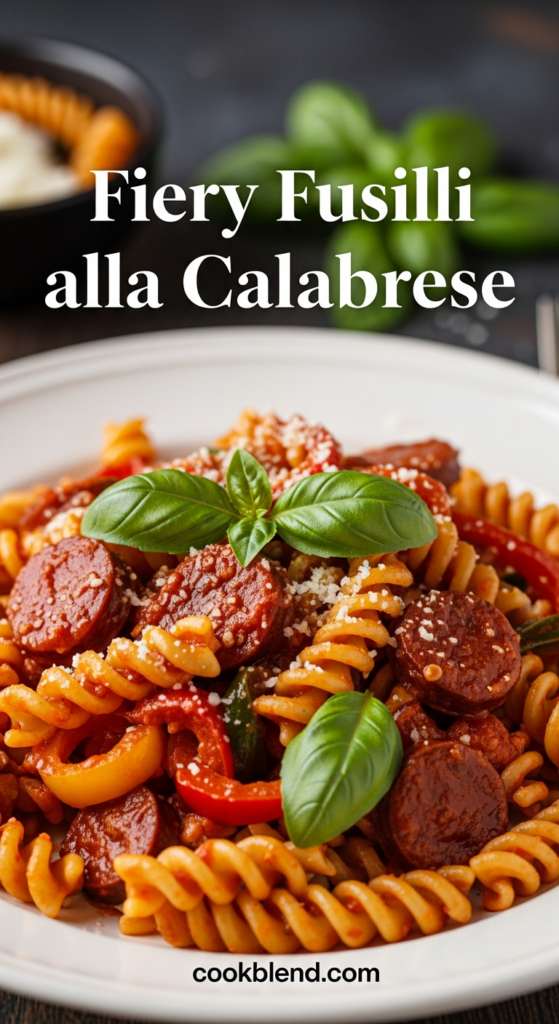 Fiery Fusilli alla Calabrese
