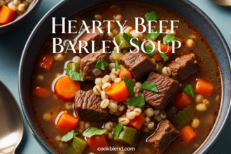 Hearty Beef Barley Soup