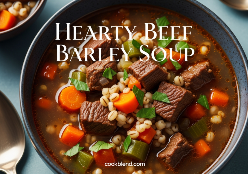 Hearty Beef Barley Soup