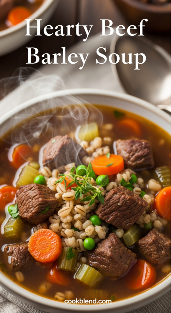 Hearty Beef Barley Soup