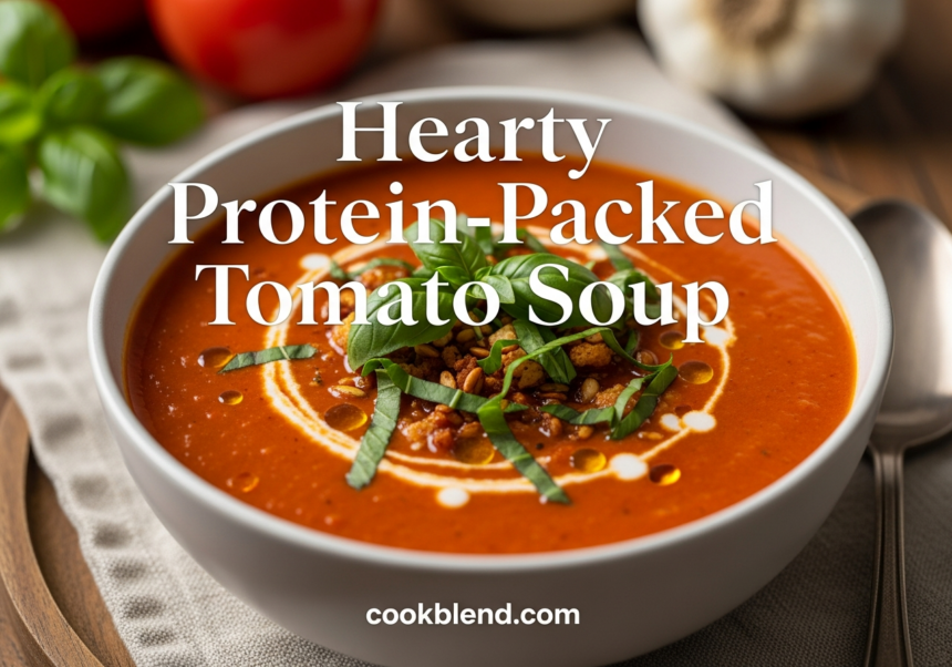 Hearty Protein-Packed Tomato Soup