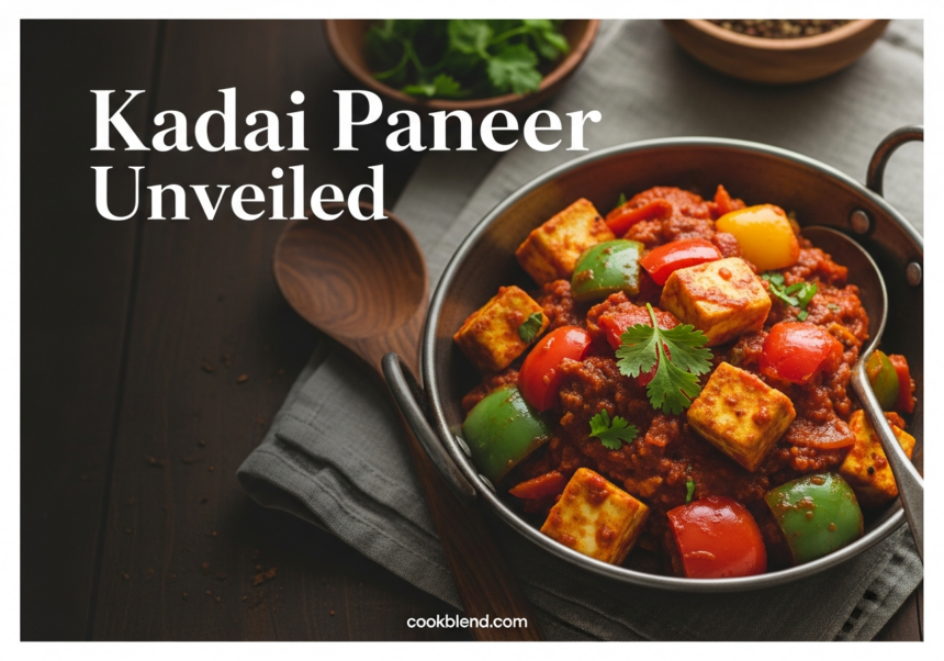Kadai Paneer Unveiled