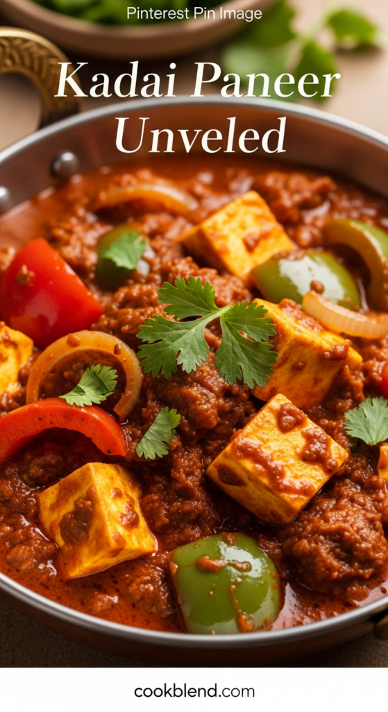 Kadai Paneer Unveiled