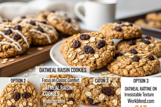Oatmeal Raisin Cookies