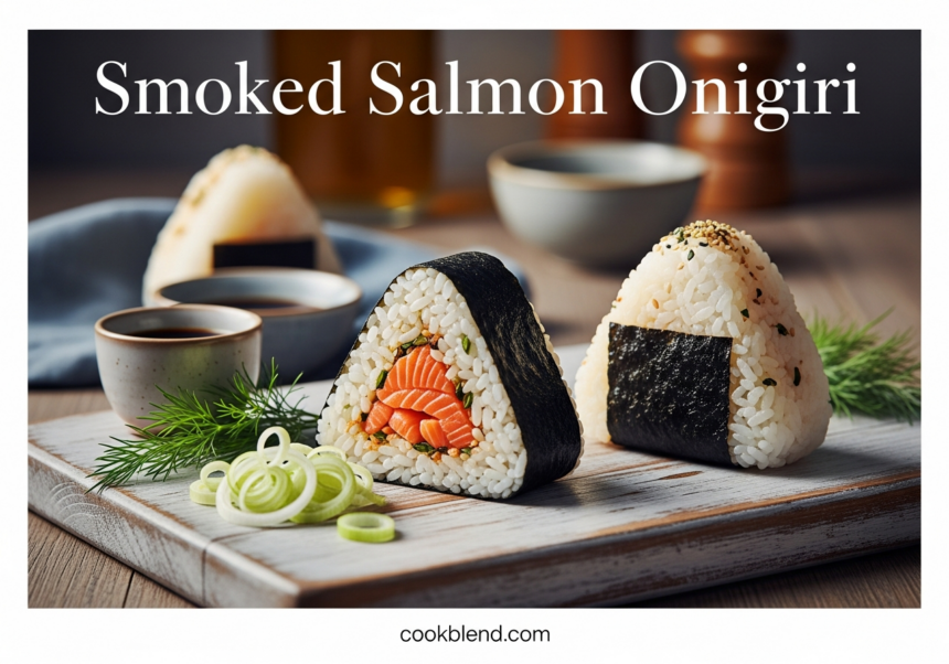 Smoked Salmon Onigiri