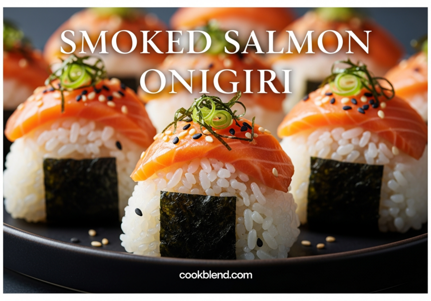 Savory Smoked Salmon Onigiri