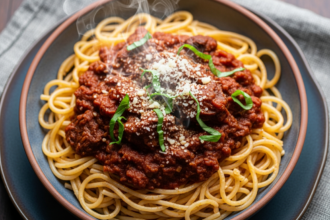 Spaghetti al Ragù Napoletano