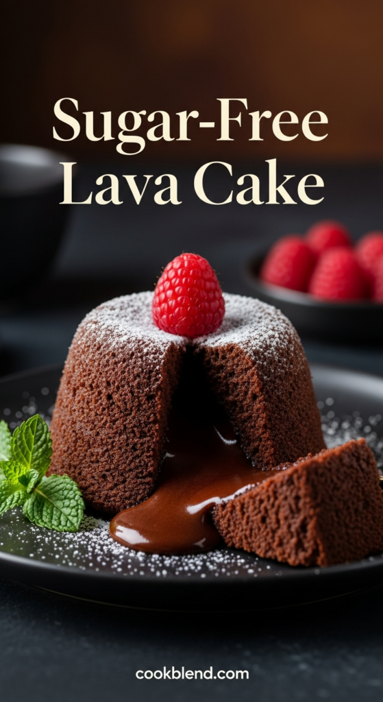 Sugar-Free Lava Cake