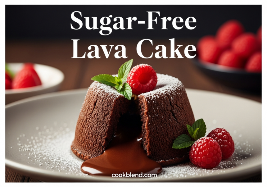 Sugar-Free Lava Cake