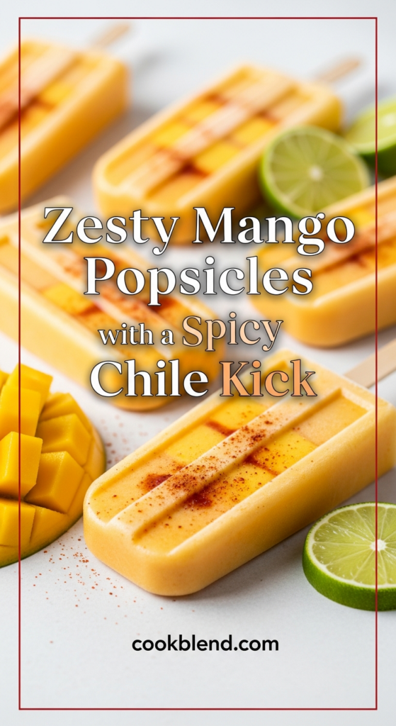 Zesty Mango Popsicles with a Spicy Chile Kick
