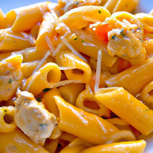 Irresistible Cheesy ‍Buffalo Chicken Pasta: A Flavor Explosion