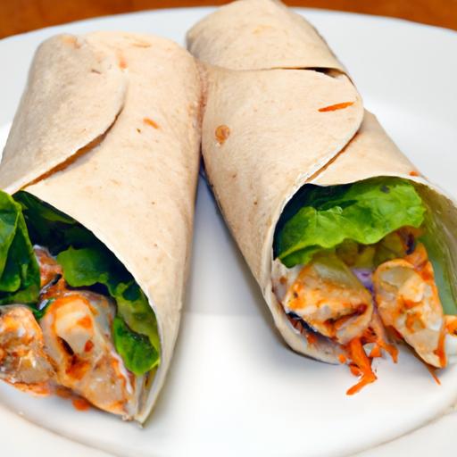 Spice Up Lunch: Easy Buffalo chicken Wraps Recipe Guide