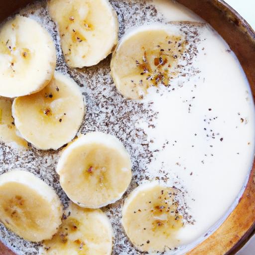 Tropical Bliss: Banana Coconut Milk Chia Seed Pudding Recipe