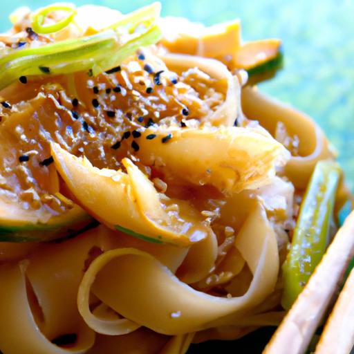 Silky Vegan Somen in Creamy Sesame miso Bliss