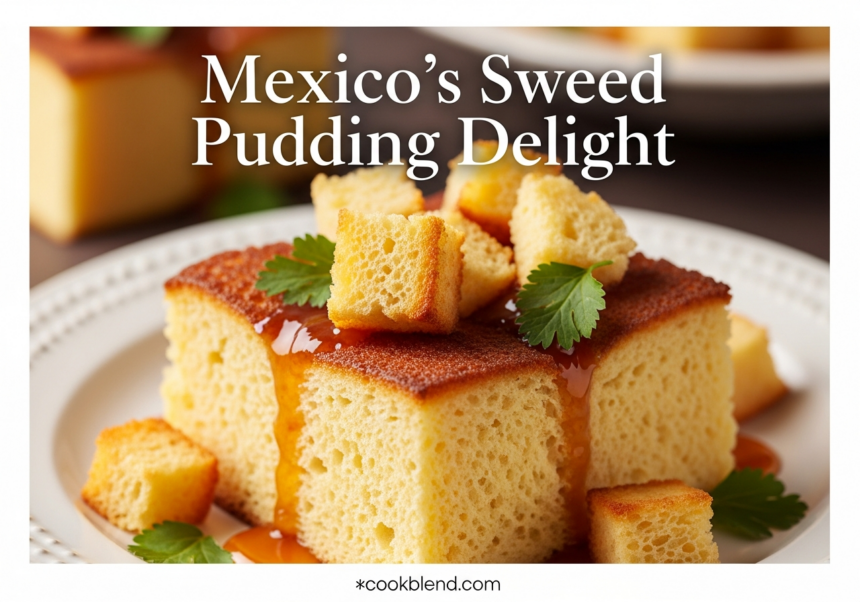 Mexico’s Sweet Bread Pudding Delight