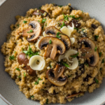 the Perfect Mushroom Quinoa Risotto