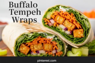 Buffalo Tempeh Wraps