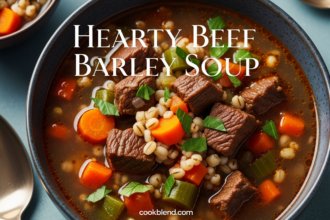 Hearty Beef Barley Soup