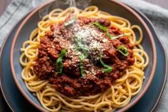 Spaghetti al Ragù Napoletano