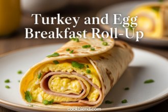 Turkey and Egg Breakfast Roll-Up