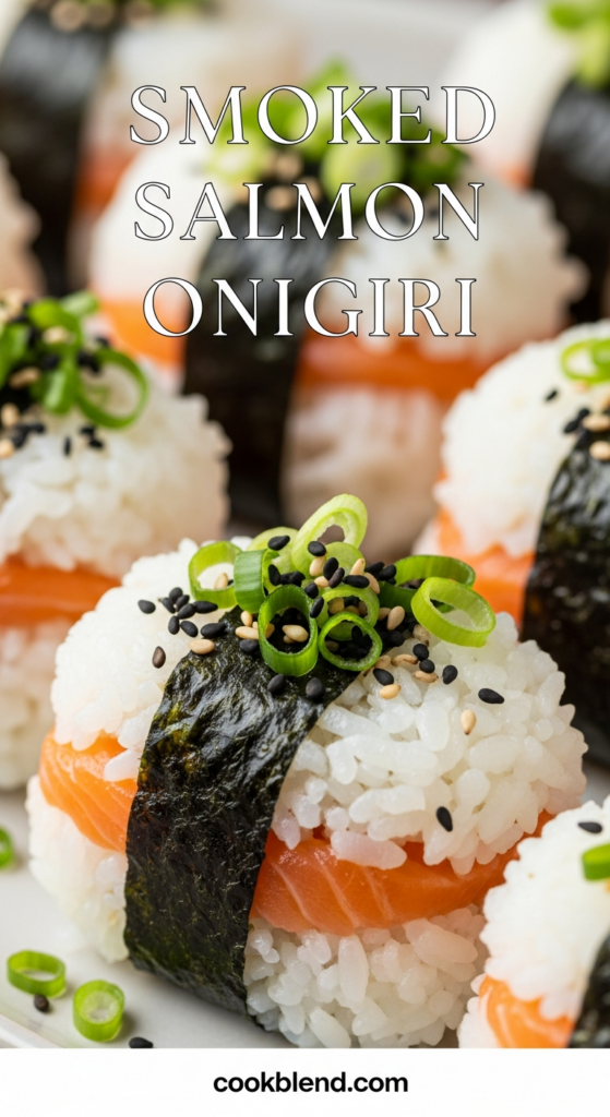 Smoked Salmon Onigiri