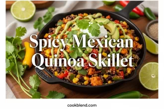 Spicy Mexican Quinoa Skillet