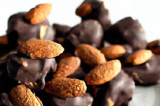 Decadent Dark Chocolate Almond Clusters: A Nutty Delight