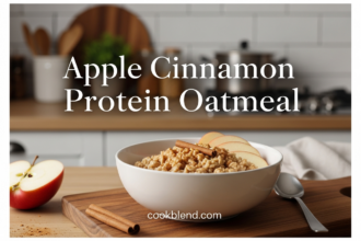 Apple Cinnamon Protein Oatmeal