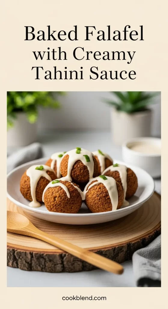Baked-Falafel-with-Creamy-Tahini-Sauce