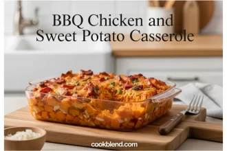 BBQ Chicken and Sweet Potato Casserole