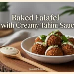 Baked-Falafel-with-Creamy-Tahini-Sauce