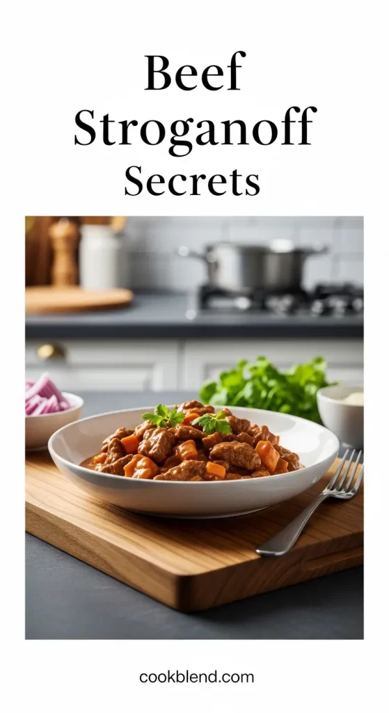 Beef Stroganoff Secrets