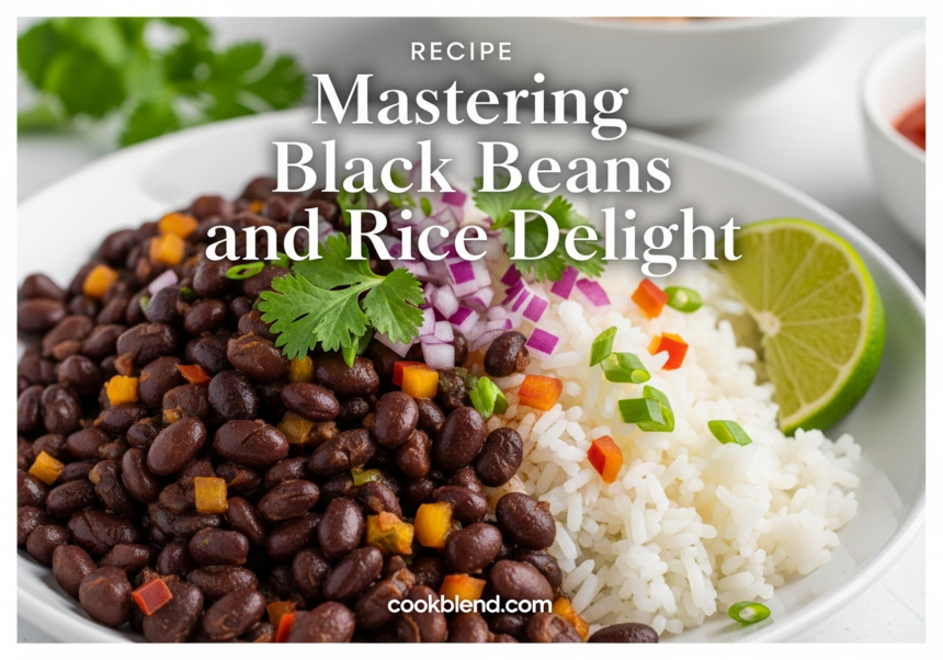 Mastering Black Beans & Rice Delight