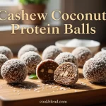 Cashew Coconut Protein Balls