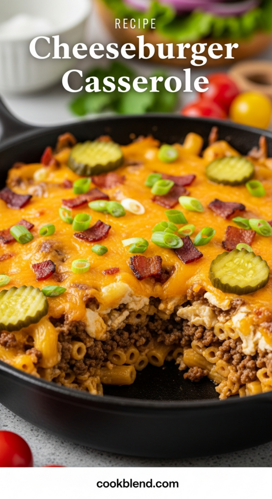 Cheeseburger Casserole