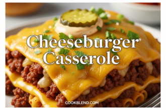 Cheeseburger Casserole