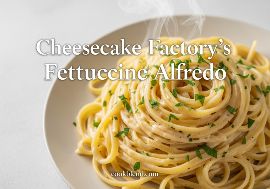 Cheesecake Factory's Fettuccine Alfredo