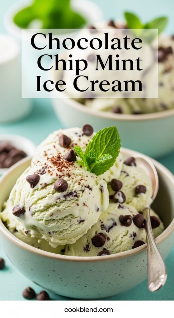 Chocolate Chip Mint Ice Cream