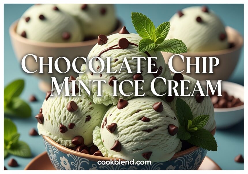 Chocolate Chip Mint Ice Cream