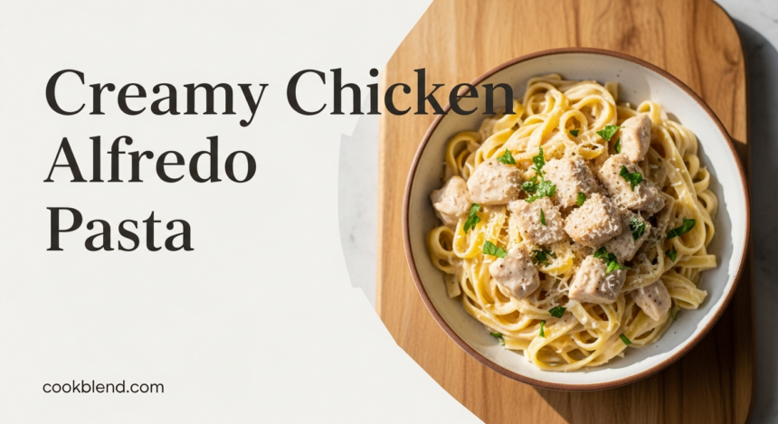 Creamy Chicken Alfredo Pasta