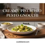 Creamy Pistachio Pesto Gnocchi