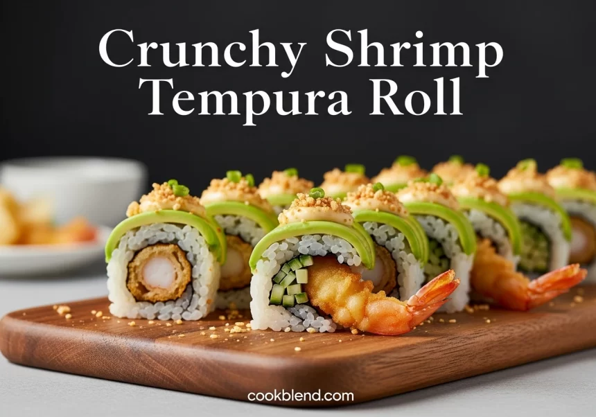 Crunchy Shrimp Tempura Roll