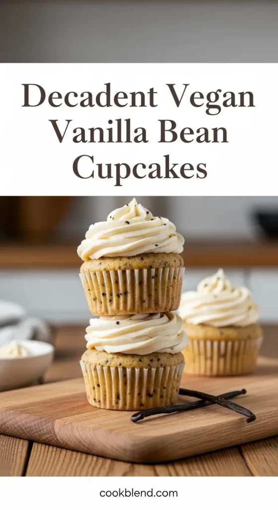 Decadent-Vegan-Vanilla-Bean-Cupcakes