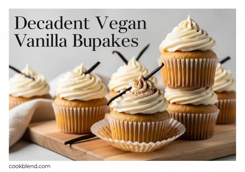 Decadent-Vegan-Vanilla-Bean-Cupcakes