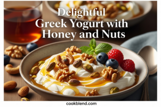 Delightful Greek Yogurt with Honey and Nuts