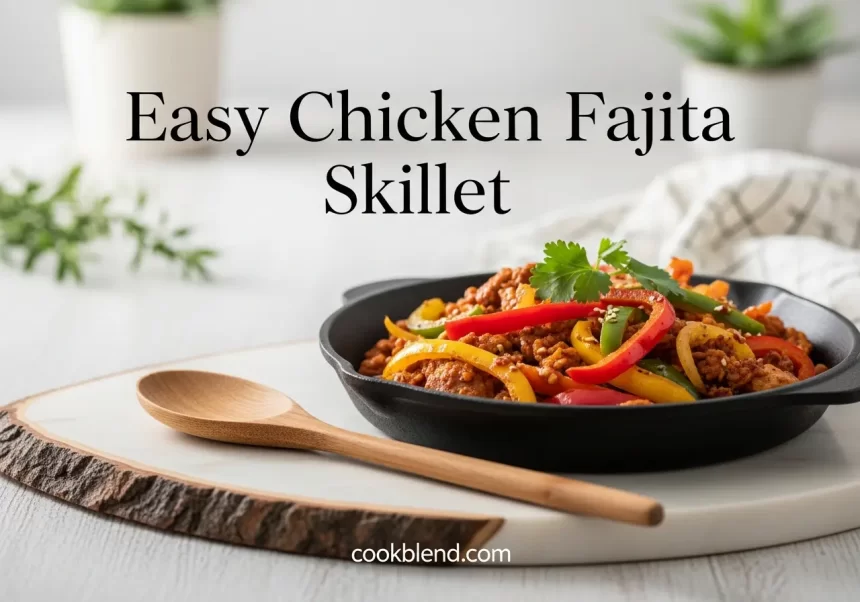 Easy Chicken Fajita Skillet
