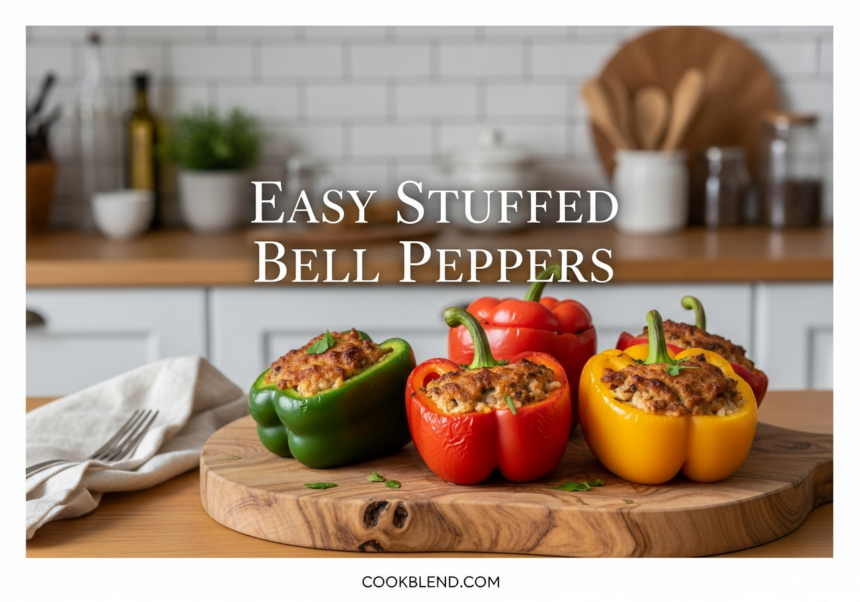 Easy Stuffed Bell Peppers