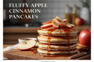 Fluffy Apple Cinnamon Pancakes