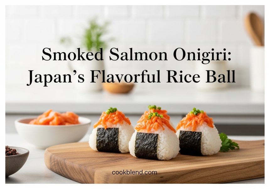 Smoked Salmon Onigiri