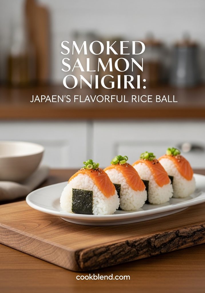 Smoked Salmon Onigiri